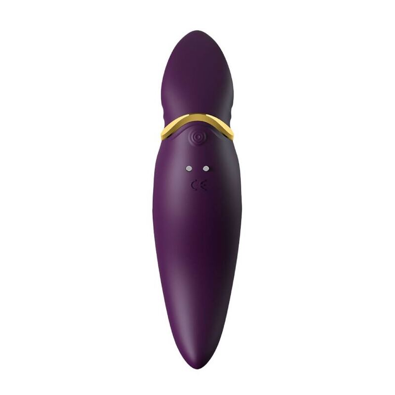 ZALO Hero Masajeador Personal Pulse Wave Morado – Innovador Diseño Con Tecnología Pulsante Para Placer Intenso