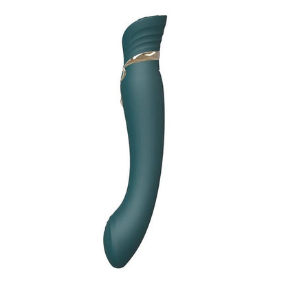 ZALO Queen G-Spot PulseWave Verde – Vibrador Recargable Con Diseño Elegante y Sensorial