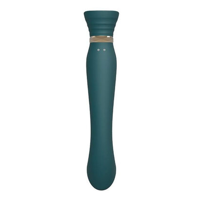 ZALO Queen G-Spot PulseWave Verde – Vibrador Recargable Con Diseño Elegante y Sensorial