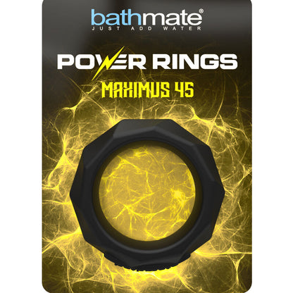 BATHMATE Power Ring Maximus 45 – Anillo Flexible De Silicona Médica Para Mayor Confort