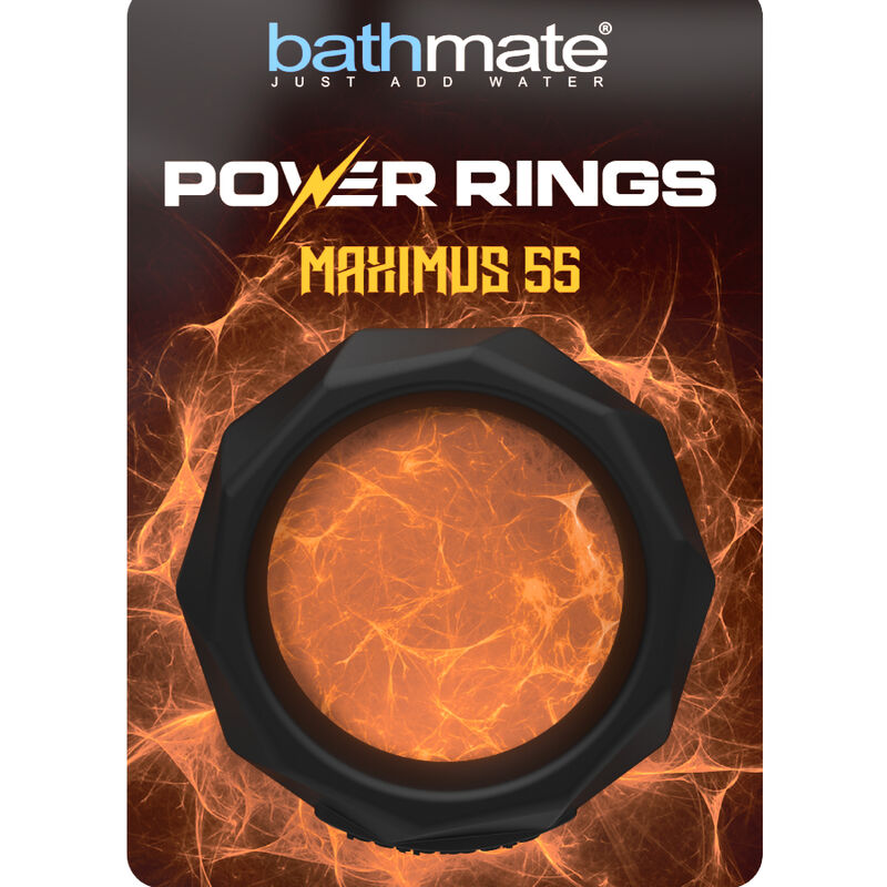 BATHMATE Power Ring Maximus 55 – Anillo De Placer Con Silicona Médica Flexibles