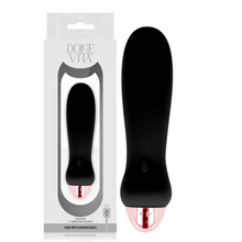 DOLCE VITA Vibrador Recargable Five Negro – Diseño Ergonómico Con Siete Velocidades Ajustables