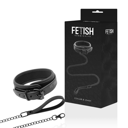 Collare a catena fetish sottomesso - Accessorio elegante con fodera in neoprene per stile e comfort