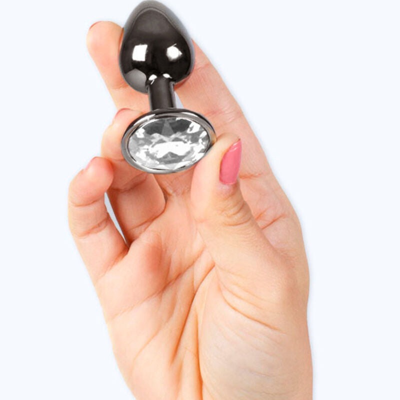SECRETPLAY Butt Plug Gunmetal Talla S – Diseño Elegante Para Placer Intenso