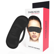 Comprar DARKNESS Máscara Antifaz Negro Recto – Confortable Y Ajustable Para Sueño Profundo-Noxtic