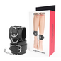 Comprar DARKNESS Esposas de Cuero Ajustables Negras – Diseño Elegante Para Experiencias Inolvidables-Noxtic