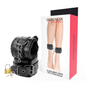 Comprar DARKNESS Esposas Ajustables Negras – Diseño Elegante Con Candado Para Mayor Comodidad-Noxtic