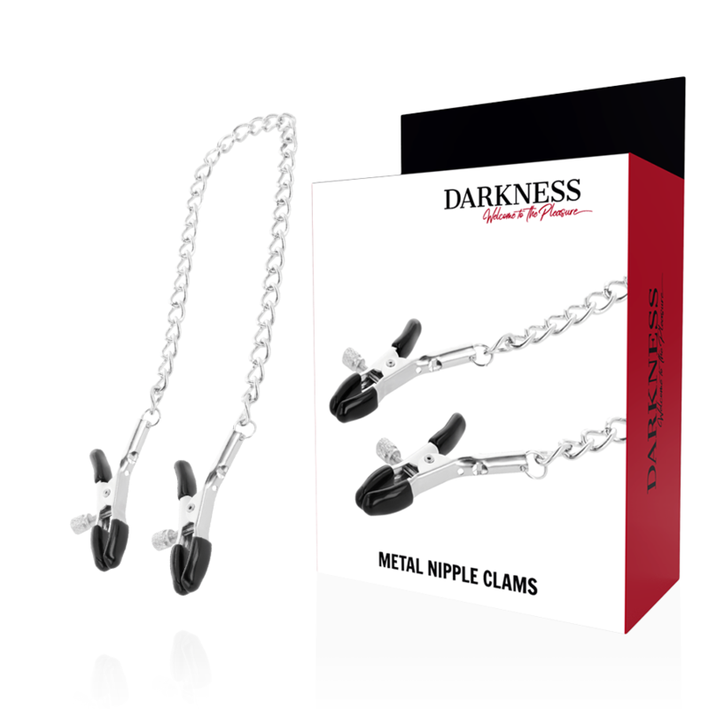 Comprar DARKNESS Pinzas Ajustables Para Pezones – Diseño Elegante Con Comodidad Personalizable-Noxtic