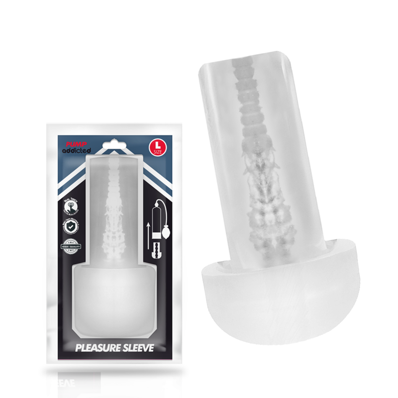 PUMP ADDICTED Pleasure Sleeve – Pompa automatica per sensazioni intense