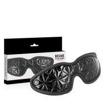 BEGME - MASCHERINA ELASTICA PER OCCHI BLACK EDITION CON FODERA IN NEOPRENE