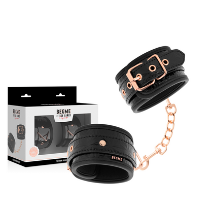 BEGME Black Edition Esposas Para Manos – Diseño Confortable Con Forro De Neopreno