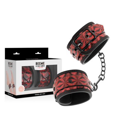 BEGME - RED EDITION ANKLE CUFFS WITH NEOPRENE LINING