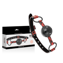 Comprar BEGME Mordaza Vegan Roja – Diseño Ajustable Para Comodidad Durante Juegos-Noxtic