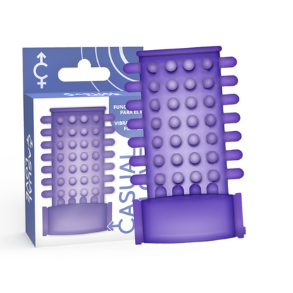 Comprar CASUAL LOVE Ring Funda Vibrador Lila – Diseño Ergonómico Para Placer Sensorial-Noxtic