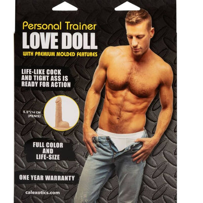 CALEXOTICS Personal Trainer Love Doll – Diseño Inflable Con Realismo Impresionante Para Placer Intimo