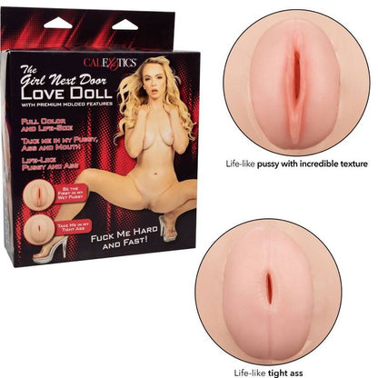 CALEXOTICS Girl Next Door Love Doll – Muñeca Realista Para Explorar Placer Con Confianza