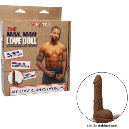 CALEXOTICS The Mail Man Love Doll – Muñeca Inflable Con Diseño Realista Para Placer Personal