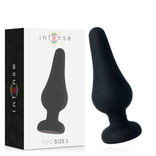 Comprar INTENSE Anal Plug Pipo L Negro – Silicona Suave Para Placer Intenso-Noxtic