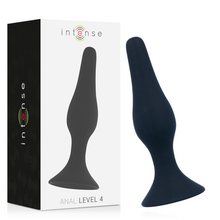 Comprar INTENSE Anal Level 4 Negro – Estimulador Con Diseño Cónico Para Placer Suave-Noxtic