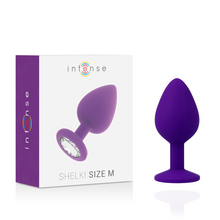 INTENSE Shelki M Plug Anal Lila – Diseño Elegante Para Placer Sensorial