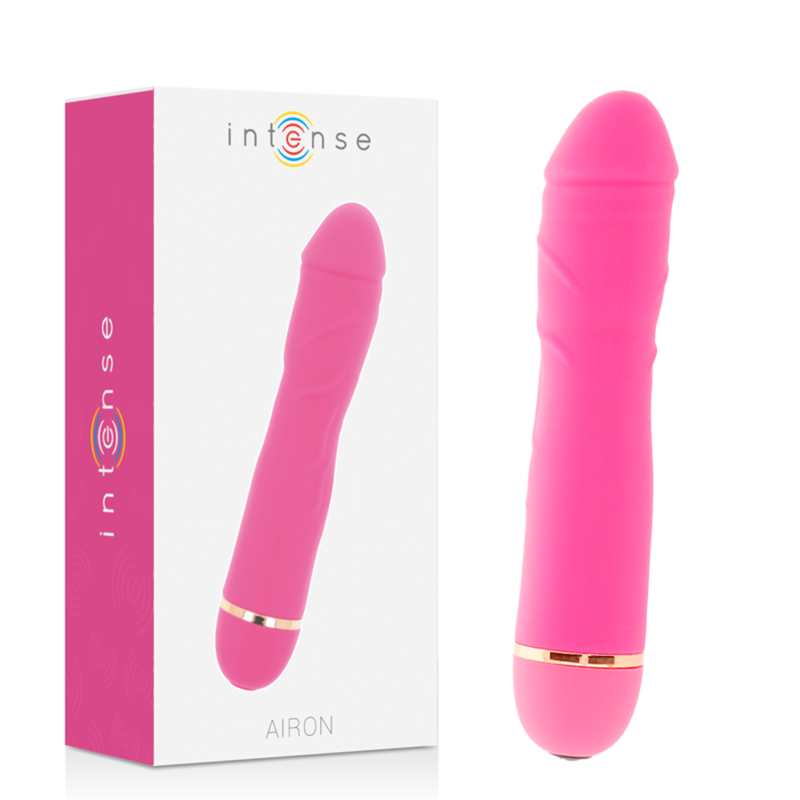 Comprar INTENSE Airon 20 Velocidades Rosa – Vibrador Silicona Suave Con Diseño Elegante-Noxtic