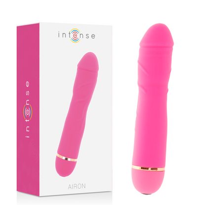 Comprar INTENSE Airon 20 Velocidades Rosa – Vibrador Silicona Suave Con Diseño Elegante-Noxtic