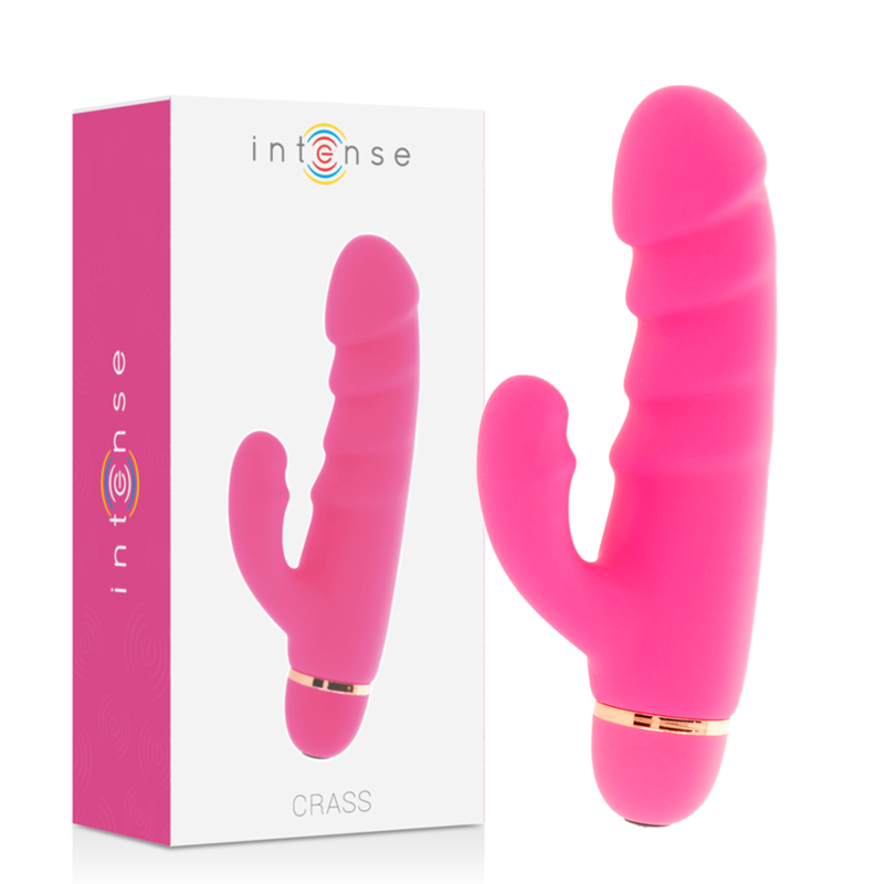 Comprar Intense Crass 20 Velocidades Rosa – Vibrador De Silicona Suave Con Diseño Elegante-Noxtic