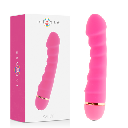 Comprar Intense Sally 20 Velocidades Rosa – Vibrador De Silicona Suave Con Diseño Elegante-Noxtic