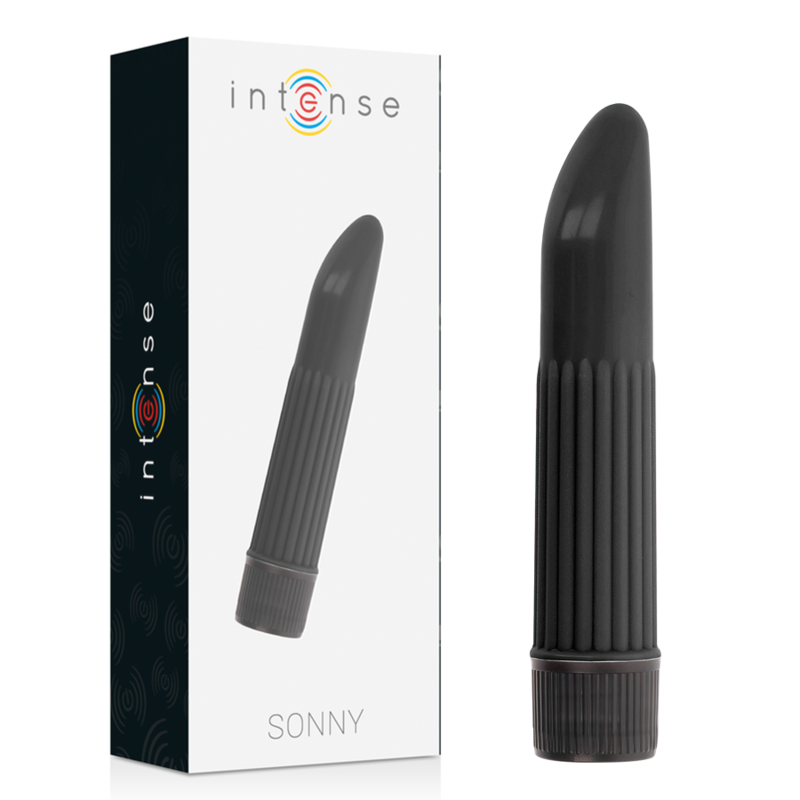 Comprar INTENSE Sonny Vibrador Negro – Diseño Curvo Para Identificar Zonas De Placer-Noxtic