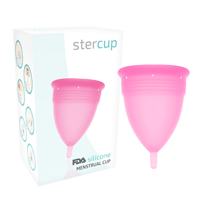 Stercup Copa Menstrual Talla L – Silicona Médica Aprobada Para Confort Diario