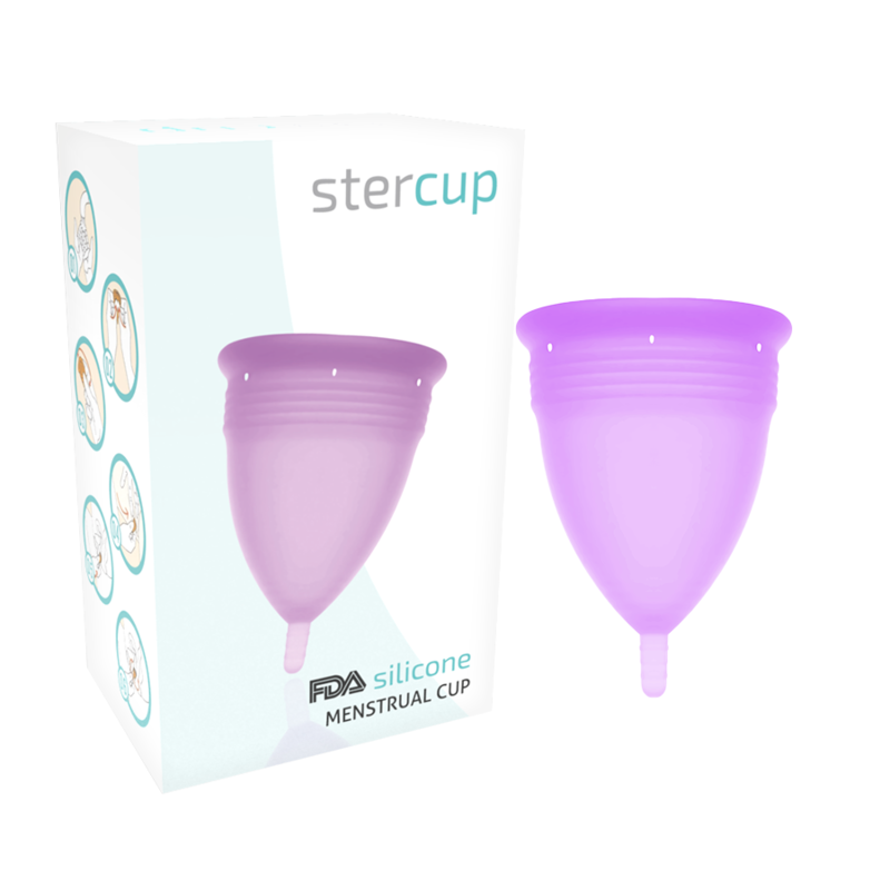 Stercup Copa Menstrual Talla S – Silicona Ecológica Para Comodidad Diaria