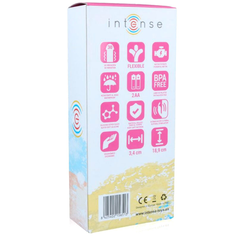 Comprar INTENSE Hilari Vibrador Rosa Silicon Luxe – Diseño Elegante Con Estimulación Sensitiva-Noxtic