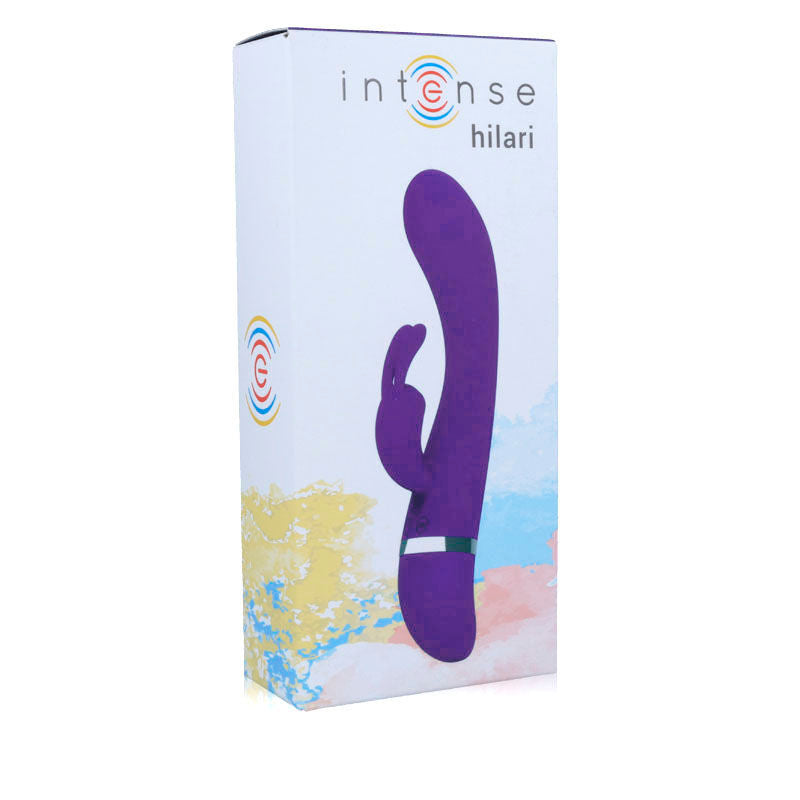 INTENSE Hilari Vibrador Lila Silicon Luxe – Vibrador Rabbit Con 30 Modos De Vibración Para Placer Personalizado