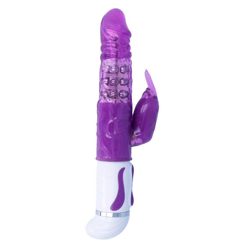 Vibratore rotante INTENSE Guppy Purple – Design ergonomico per un'esperienza sensoriale unica