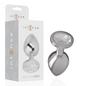 Comprar INTENSE Plug Anal Metal Con Cristal Plata Talla S – Diseño Elegante Para Placer Sensorial-Noxtic