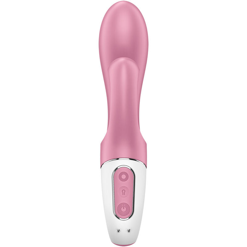 Satisfyer Air Pump Bunny 2 Rosa – Vibratore innovativo con corpo gonfiabile e motori potenti