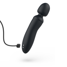 B SWISH Bthrilled Premium Wand Vibrator Nero – Design elegante con funzionalità ricaricabile