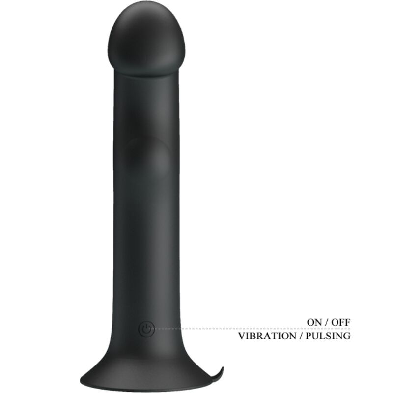 Comprar PRETTY LOVE Murray Vibrador Y Succionador Negro – Diseño Elegante Con 12 Funciones Para Placer Personalizado-Noxtic