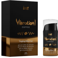 INTT Liquid Vibrating Gel Coffee 15ml – Stimolante Intimo per il Piacere Sensoriale