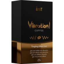 INTT Liquid Vibrating Gel Coffee 15ml – Stimolante Intimo per il Piacere Sensoriale