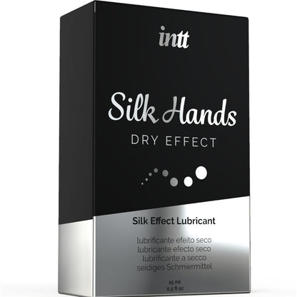 INTT Lubricants Silk Hands – Lubricante De Silicona Con Deslizamiento Excepcional
