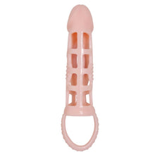 PRETTY LOVE - HARRISON VIBRATING PENIS EXTENDER SLEEVE WITH STRAP 13.5 CM
