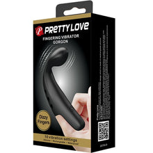 PRETTY LOVE - GORGON BLACK VIBRATING THIMBLE