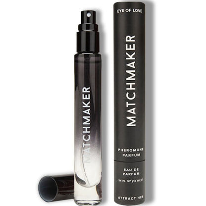 EYE OF LOVE Profumo Matchmaker Black Diamond – Fragranza attraente con feromoni per lui