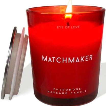 EYE OF LOVE Matchmaker Red Diamond – Candela da massaggio aromatica per un'esperienza sensoriale elegante