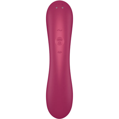 Satisfyer Curve Trinity 1 Air Pulse Vibration Grigio – Giocattolo innovativo con tecnologia Air Pulse e vibrazioni regolabili