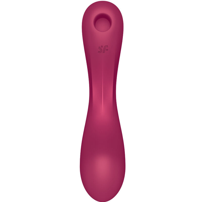 Satisfyer Curve Trinity 1 Air Pulse Vibration Grigio – Giocattolo innovativo con tecnologia Air Pulse e vibrazioni regolabili