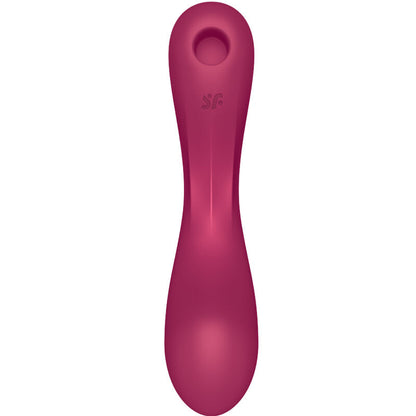 Satisfyer Curve Trinity 1 Air Pulse Vibration Grigio – Giocattolo innovativo con tecnologia Air Pulse e vibrazioni regolabili
