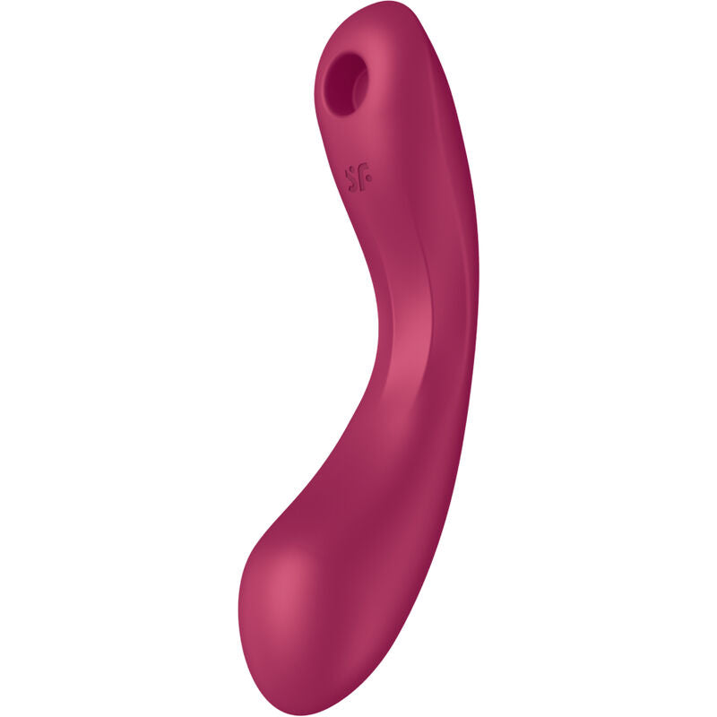 Satisfyer Curve Trinity 1 Air Pulse Vibration Grigio – Giocattolo innovativo con tecnologia Air Pulse e vibrazioni regolabili