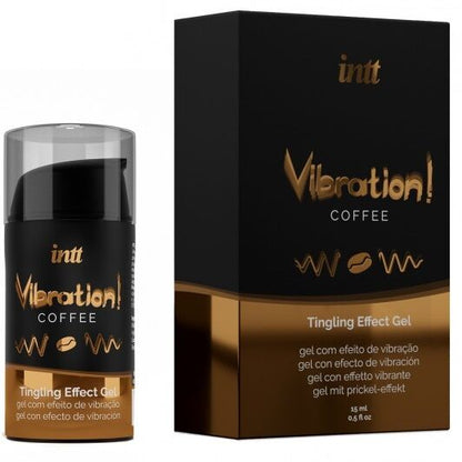 INTT MASSAGE &amp; ORAL SEX - COFFEE FLAVOR MASSAGE GEL WITH WARMING EFFECT